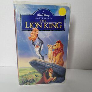 Walt Disney Masterpieces The Lion King VHS